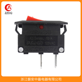 K1系列黑體不透明紅無燈過載開關